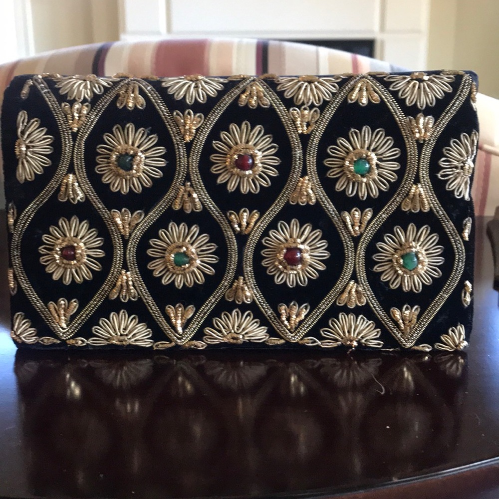 Velvet Evening Bag (Vintage)